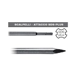 SCALPELLI ATTACCO SDS PLUS 